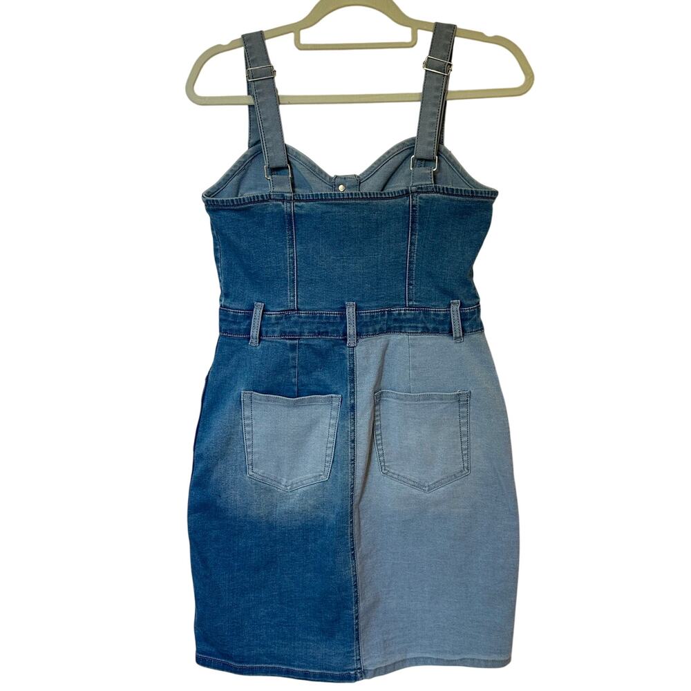 Nordstrom Juicy Couture Denim Mini Dress - Size Small - Picture 5 of 6